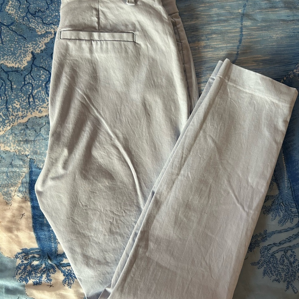 GAP women baby blue skinny ankle khaki